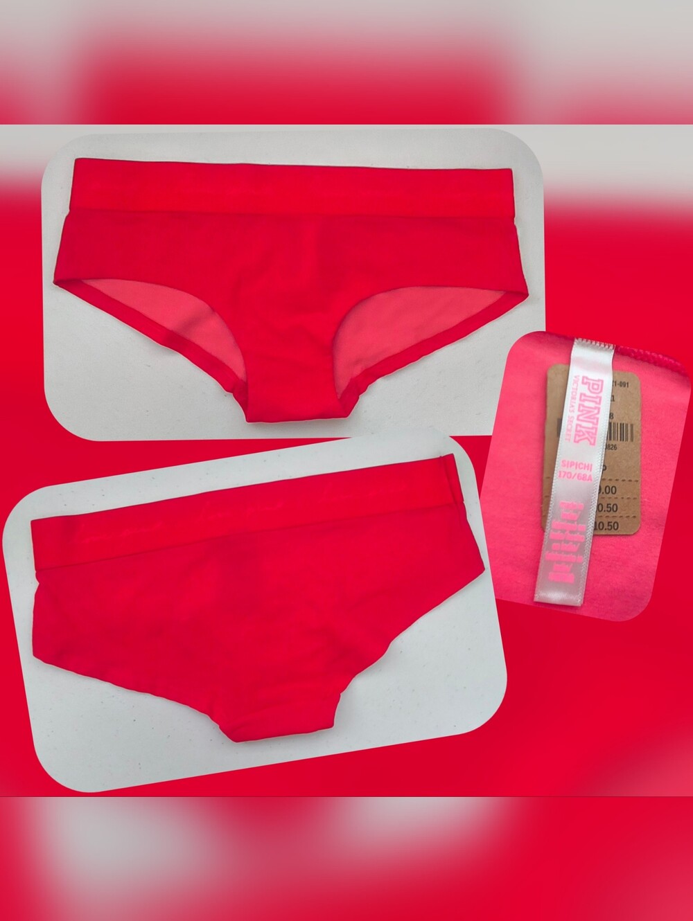 Hot Pink Hipster Bikini Bottom - S/P